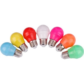 لامپ شب خواب LED3W رنگی سر پیچی برند اورانوس(رنگ سفید.زرد.پرتقالی.قرمز.سبز.آبی)