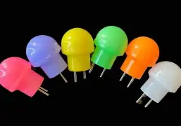 لامپ شب خواب  LED3W پریزی برند اورانوس(رنگ سفید.زرد.پرتقالی.قرمز.سبز.آبی)