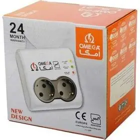 محافظ دو خانه ارت دار دیواری امگا مدل P2100