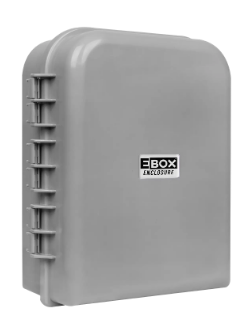 تابلو برق EBOX 35*25 برند ERCO PLAST(رنگ طوسی)