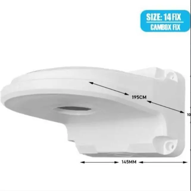 جعبه CAMBOX 14*10 برند ERCO PLAST فیکس ال (رنگ سفید) نشکن مدل CA12/14FLW