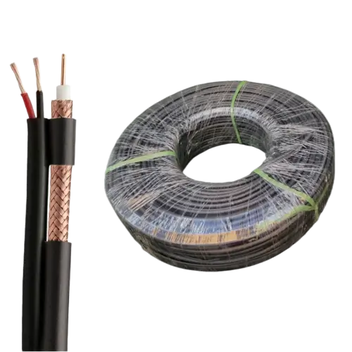 کابل ترکیبی 8 دهم 100 متری RG59+2POWER