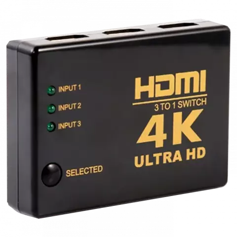 سوئیچ تبدیل HDMI سه به یک برندD-neT