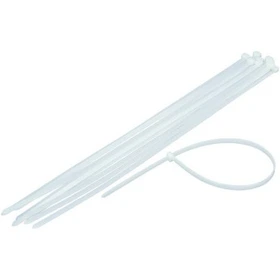 بست پلاستیکی سایز 150*2.5 برند NYLON بسته100عددی سفید
