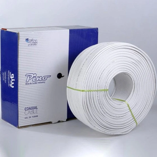 کابل آنتن RG6u برند پینو مدل پارس4/5C-27  75OHM