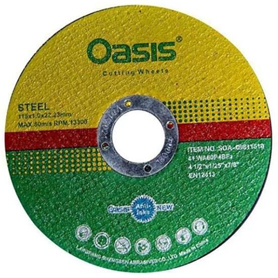 صفحه مینی برش استیل سایز 1.0*115 برند Oasis