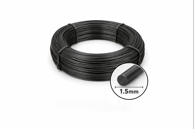 سیم آرماتوربندی یا مفتول سیاه سایز 1.5 یک کیلویی