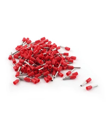 وایر شو سایز1.5 طول هادی 8 کد E1508 برند TERMINALS رنگ قرمز(بسته20عددی)