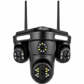 دوربین مدار بسته سیم کارتی چهار لنز  OKAM مدلQQ871BVMS-WP