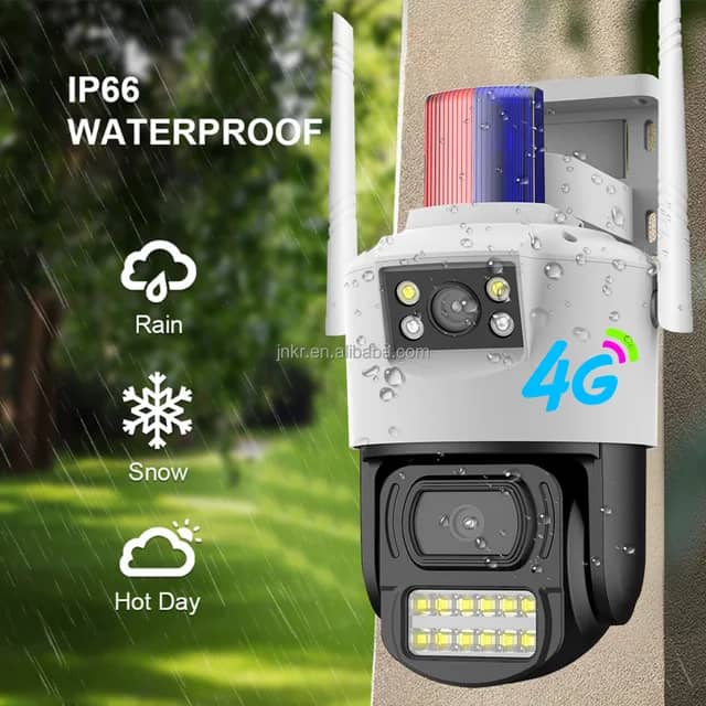 دوربین مدار بسته سیم کارتی دو لنزV380PRO مدلSL400
