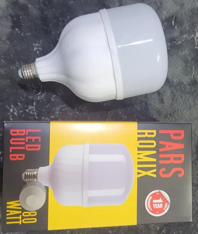 لامپ  LED80W  برند پارس رومیکس سایز کوچک