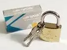 قفل آویز سایز25mmبرندKenyosمدلLKY11012 بهمراه دو کلید